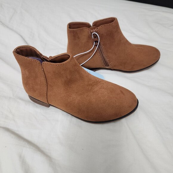 Cat & Jack girls booties size 13 black and tan - Picture 4 of 6